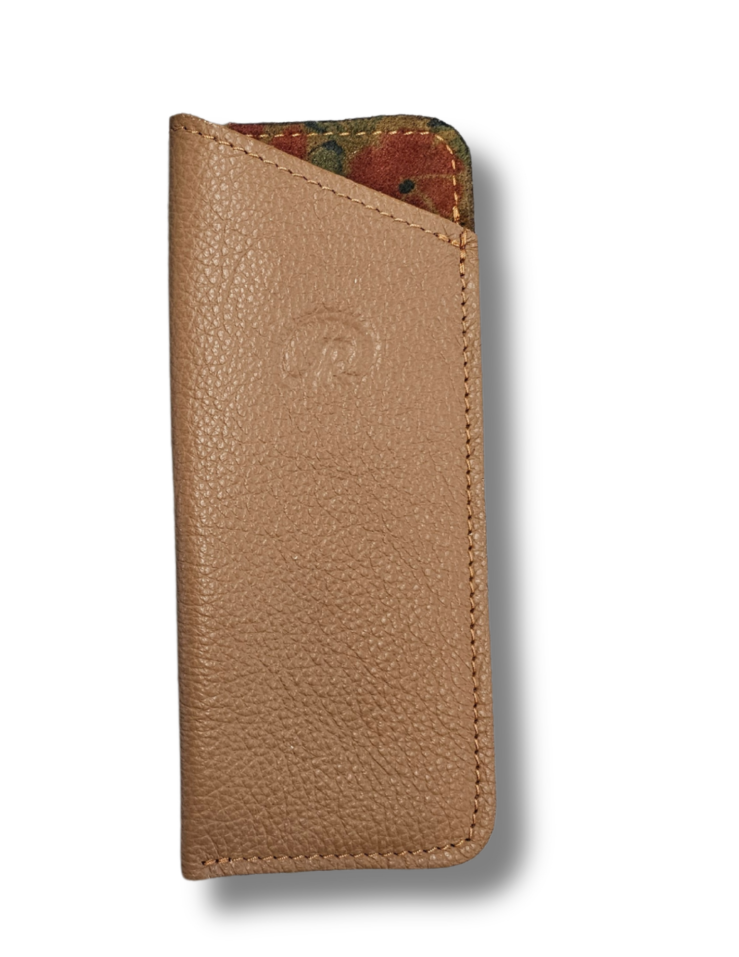Classic Genuine Leather Eyeglass Case – Standard Size