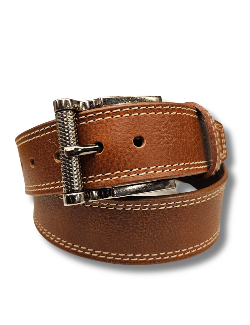 Double Stitched Brown Belt
