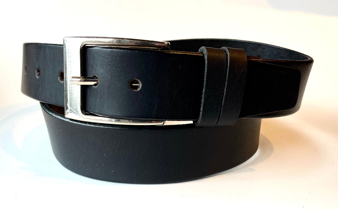 Double Loop Leather Belt
