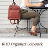 RFID Large Organizer Backpack